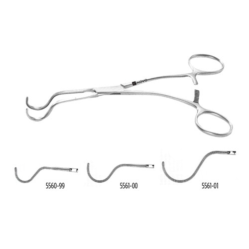 Dale Femoral Popliteal Clamp, Large, 7 1/4" (18.5 Cm)